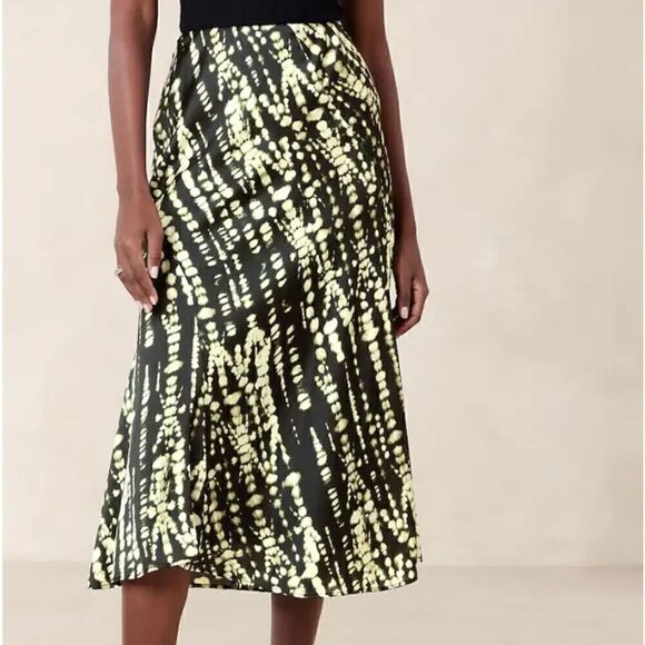 Banana Republic MIDI SLIP SKIRT - Picture 2 of 3